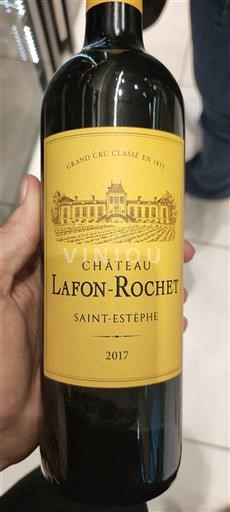Bordeaux Saint-Estèphe Grand Cru Château Lafon-Rochet 2017
