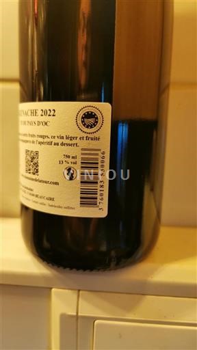 Languedoc Unspecified Domaine La Tour Grenache 2022