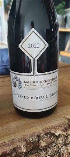 Borgogna Coteaux borgognoni Maurice Gavignet 2022
