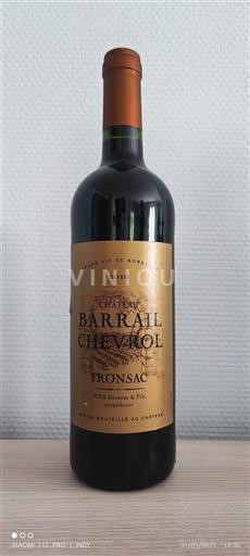 Bordeaux Fronsac Château Barrail Chevrol 2010