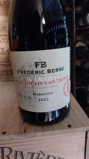 Beaujolais Ikke specificeret Frédéric Berne Harmonie 2022