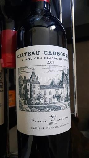 Bordeaux Pessac-Léognan Grand Cru Château Carbonnieux 2015