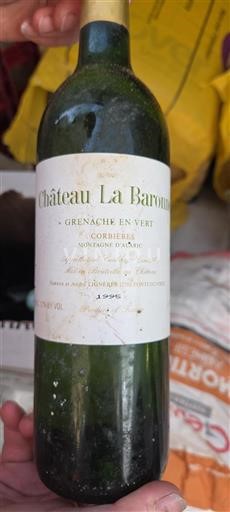 Langvedok Corbières Château La Baronne Grenache en Vert 1995
