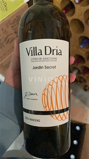 Sud-Ouest Côtes de Gascogne Villa Dria Jardin Secret 2024