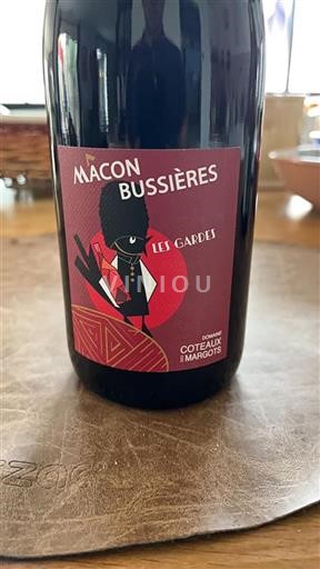 Burgundija Mâcon in Mâcon-villages Domaine Des Coteaux des Margots Les Gardes 2023