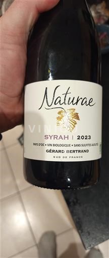 Languedoc và Roussillon Vùng đất Oc Gérard Bertrand Naturae Syrah 2023