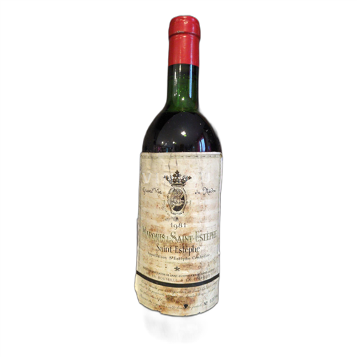 Bordeaux Saint-Estèphe Marquis de Saint-Estèphe 1981