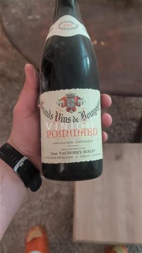 Bourgogne Pommard Jean Vaudoisey-Berget 2000