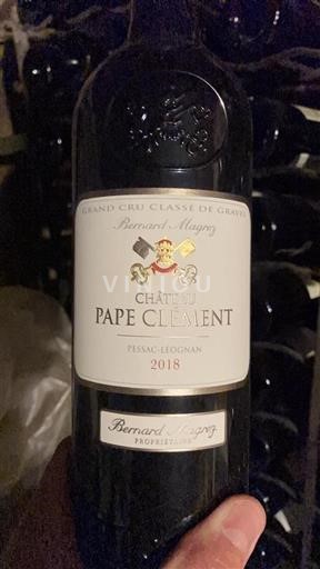 Bordeaux Pessac-Léognan Grand Cru Classé Pape Clément 2018