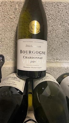 Burgundija Domaine Michel Gayot Déclaration 2019