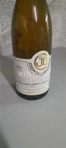 Loire Valley Coteaux du Giennois Joseph Balland-Chapuis Marguerite Marceau 1994