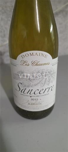 Loiretal Sancerre Domaine Les Chaumes 2015