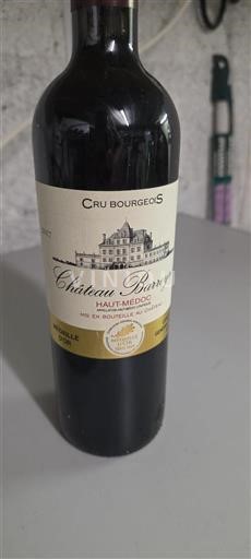 Bordeaux Haut-Médoc Cru Bourgeois Château Barreyre 2017
