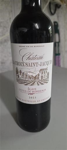 Bordeaux Blaye-côtes-de-bordeaux Château La Croix Saint-Jacques 2021
