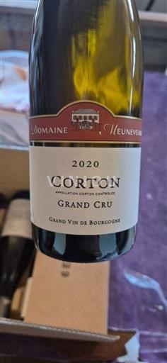Borgogna Corton Grand Cru Domaine Meuneveaux 2020
