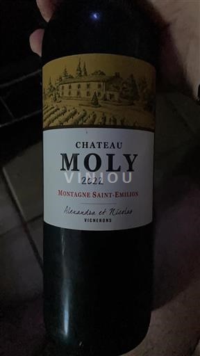 Bordeaux Montagne-saint-émilion Château Moly 2022
