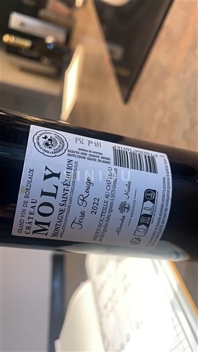Bordeaux Montagne Saint-Émilion Château Moly 2022