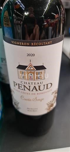Bordeaux Blaye-Côtes-de-Bordeaux Château Penaud Serge 2020
