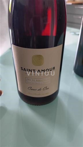Vin Rouge sec Cœur de Cru 2024 France Beaujolais Saint-Amour AOC