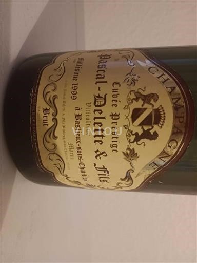 Champagne Pascal-Delette & Fils Prestige 1999