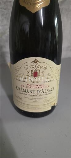 Alsace Crémant d'Alsace Société des Producteurs de Crémant Alsace Méthode Traditionnelle Icke årgångsbetecknad