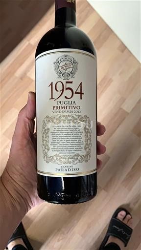 Puglia Niet gespecificeerd Cantine Paradiso 1954 2022