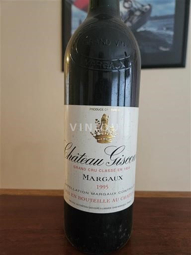 Burdeos Margaux Grand Cru Château Giscours 1995
