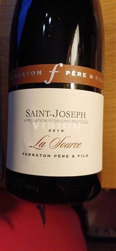 Valle del Ródano Saint-Joseph Ferraton Père & Fils La Source 2019