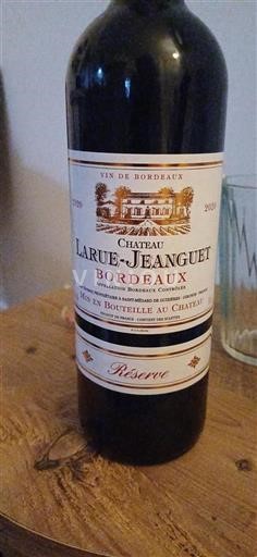 Bordeaux Château Larue-Jeanguet Réserve 2020