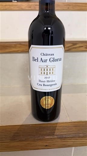 Bordeaux Haut-Médoc Cru Bourgeois Château Bel Air Gloria 2017