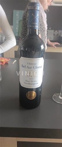 Bordeaux Haut-Médoc Cru Bourgeois Château Bel Air Gloria 2017