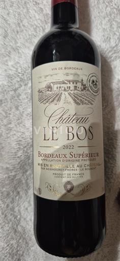 Bordeaux Bordeaux superiore Château Le Bos 2022