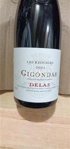 Rhône-dalen Gigondas Delas Les Reinages 2021