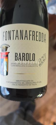 Piemont Barolo Fontanafredda 2021