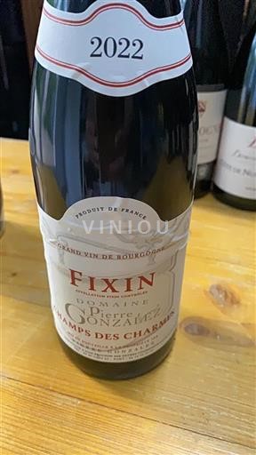 Bourgondië Fixin Domaine Pierre Gonalez Champs des Charmes 2022