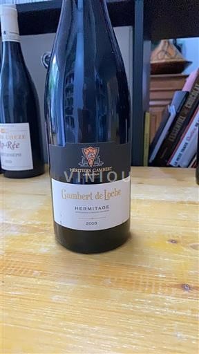 Údolí Rhôny Hermitage Héritiers Gambert Gambert de Loche 2003