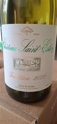 Rhône-dalen Côtes-du-Rhône Château Saint Estève Tradition 2022