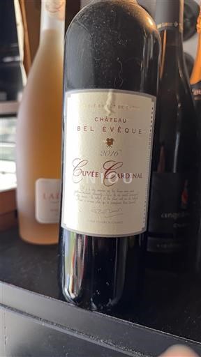 Languedoc Corbières Château Bel Évêque Cardinal 2016