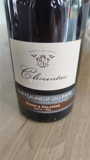 Valle del Rodano Châteauneuf-du-Pape Boissy & Delaygues Clémentus Senza annata