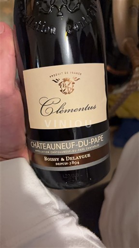 Rhône Valley Châteauneuf-du-Pape Boissy & Delaygues Clémentus Non-Vintage