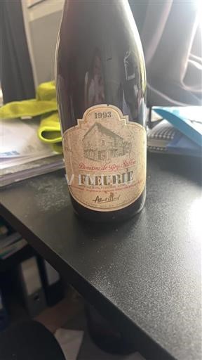 Beaujolais Fleurie. Domaine Gry-Sablon 1993