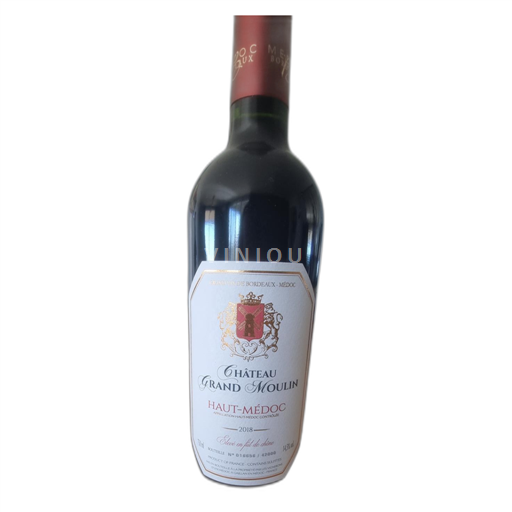 Bordeaux Haut-Médoc Château Grand Moulin 2018