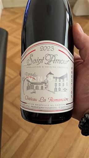 Beaujolais Saint-Amour Château La Romancière En Paradis 2023