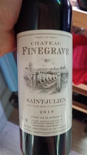 Bordéus Saint-Julien Château Finegrave 2019