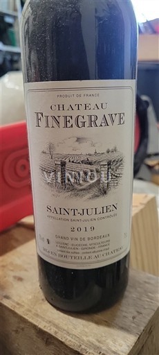 Burdeos Saint-Julien Château Finegrave 2019