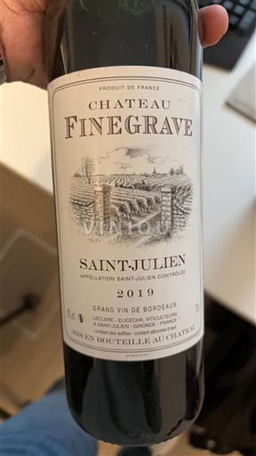 Bordeaux Saint-Julien Château Finegrave 2019