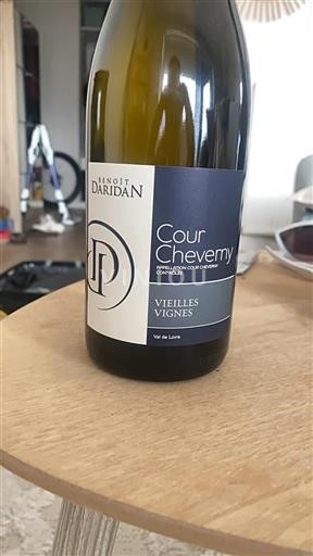 Loirevallei Cour-cheverny Benoit Daridan Vieilles Vignes Niet-geïntegreerd