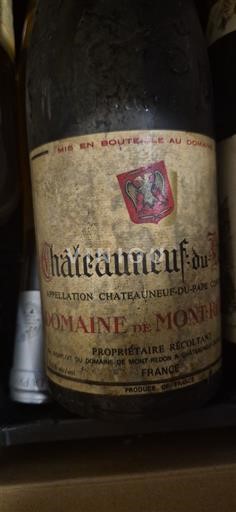 Rhônedalen Châteauneuf-du-Pape Château Mont-Redon 1982