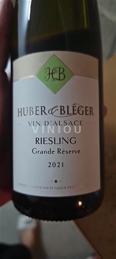 Alsace Grand Cru Huber et Bléger Grande Réserve 2021