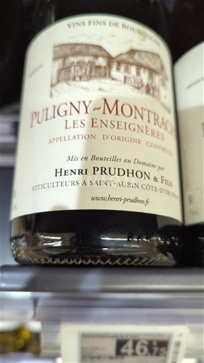 Borgonha Puligny-Montrachet Henri Prudhon & Fils Les Enseignères 2023